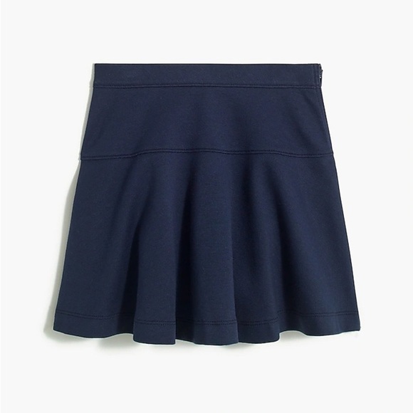 J. Crew Crewcuts Girls Ponte School Uniform Skirt 4-5 Navy Blue - Picture 1 of 8